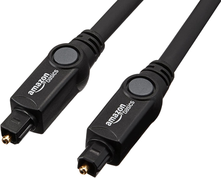 Amazon Basics Digital Optical Audio Toslink Sound Bar TV Cable